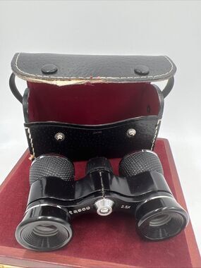 Pair of VTG Tasco Opera Glasses Binoculars Mother of Pearl 3X Coated Japan